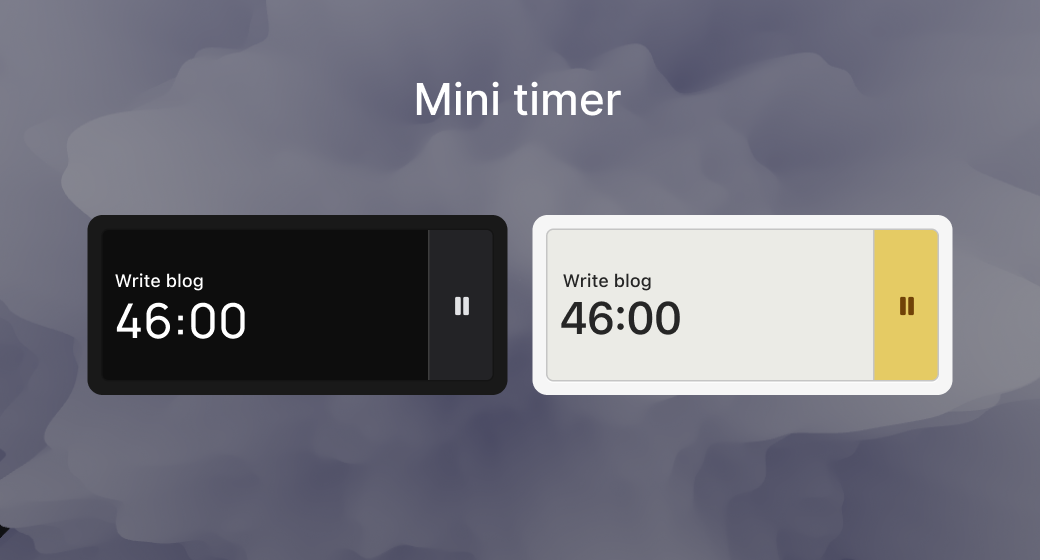 mini-timer